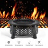Giantex 3 in 1 Fire Pit, 32" Outdoor Wood Burning