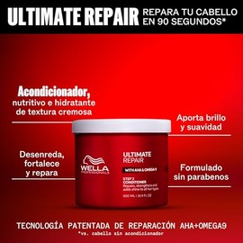 Wella Professional Ultimate Repair Acondicionador Reparador Daño 500ml