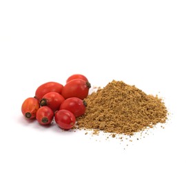 SPINTZ Organic Rosehip Powder - Whole Rosehip Ground - Real Rose Hip Powder from Organic Cultivation - Vegan Vegetarian - Natural Spice without Additives (500 g)