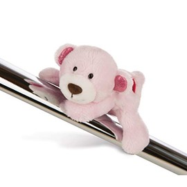 Nici 44422 Cuddly Toy, Girl Love Bear with Heart, 12 cm, MagNICI Plush Toy with Magnet, Pink