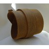 Leather Bracelet 5.8 cm Wide Light Brown Wrap Bracelet, Leather,