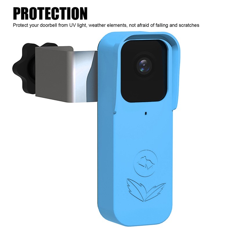 Doorbell Protective Cover Dustproof Protective Silicone Doorbell Cover Case for