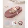 Blissful Diary Muslin Baby Changing Pad with Waterproof Lining Foam,