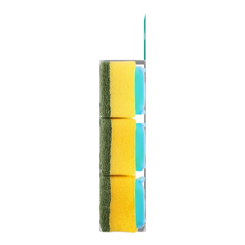 Chux Heavy Duty Dishwand Sponge Scourer Refills (Pack of 3)