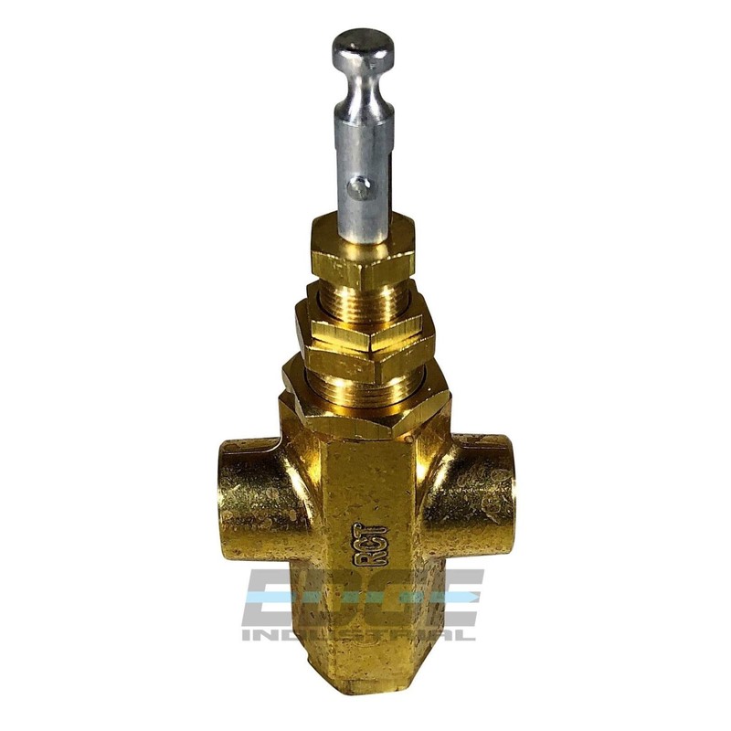 Pilot Cross Unloader Valve MOUNTING BOSS AIR Compressor, 1/4" Female