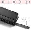 Perforadora ajustable de 6 agujeros para planificadores, perforadora de papel