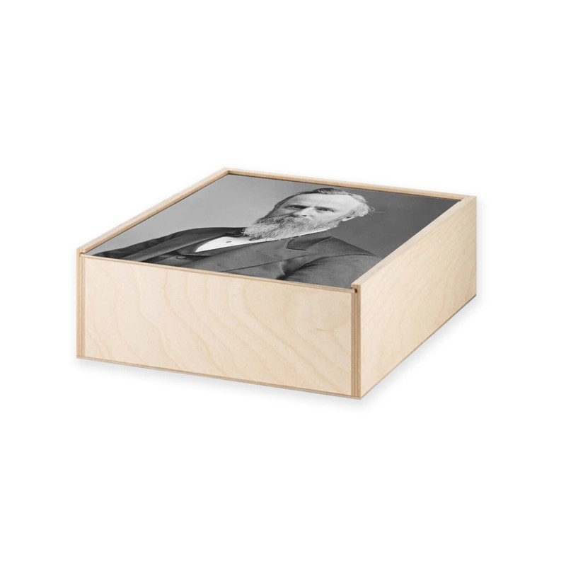 Fabulous Box aus Holz – Georges Washington President USA Portrait
