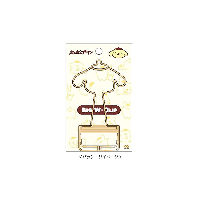 Sunstar Stationery Sanrio W Clip Pom Pom Pudding S3622010