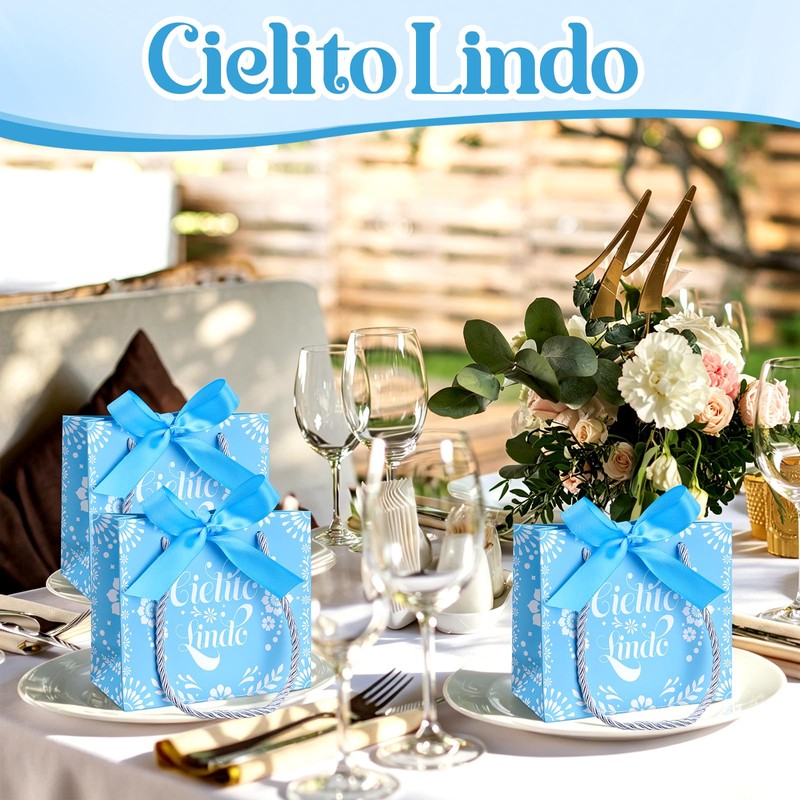 36 Pcs Mini Cielito Lindo Baby Shower Gifts Bags with