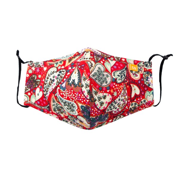 Spring Notion Reusable Washable Fashion Floral Cotton Cloth Face Mask