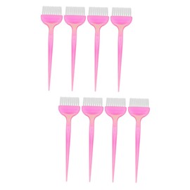 FRCOLOR 8pcs Hair Dye Brush Soft Bristle Coloring Comb Tool for Hairdressing Salon Use and Treatments Easy to Clean Safe Material for Smooth Application