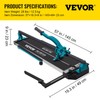 VEVOR Tile Cutter, 48 Inch Manual Tile Cutter, Tile Cutter