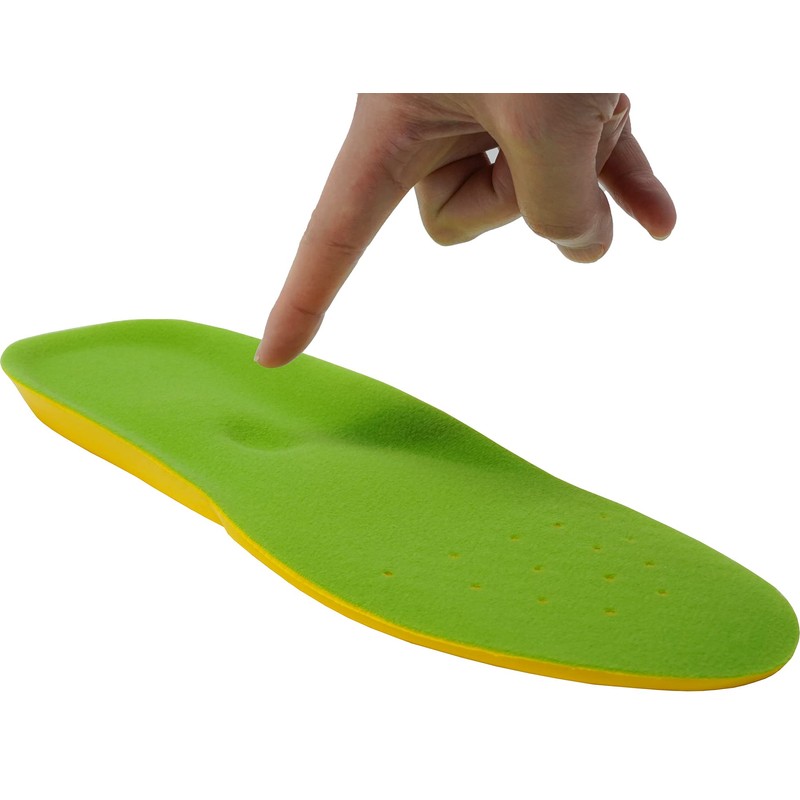 Happystep Deodorizing Insole, Shock Absorbing (Relaxation), Sweat Absorbing Insole (L