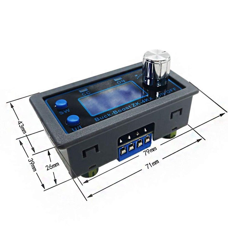 DollaTek ZK-4KX CNC DC Buck Boost Converter CC CV 0.5-30V
