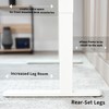VIVO Electric Standing Desk Frame, Rear-Set Legs, Single Motor Memory