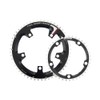 FSA Unisex's Pro 2x11 Road Chainring, Black, Size 110 x