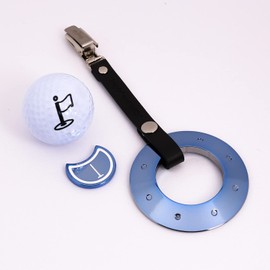 KEEPIN' Jr Putting Hole Cup Putter Keeper with Ball Marker (Ocean Blue)