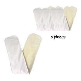 Absorbentes Para Pañal De Tela Ecobebe (5 Pack)