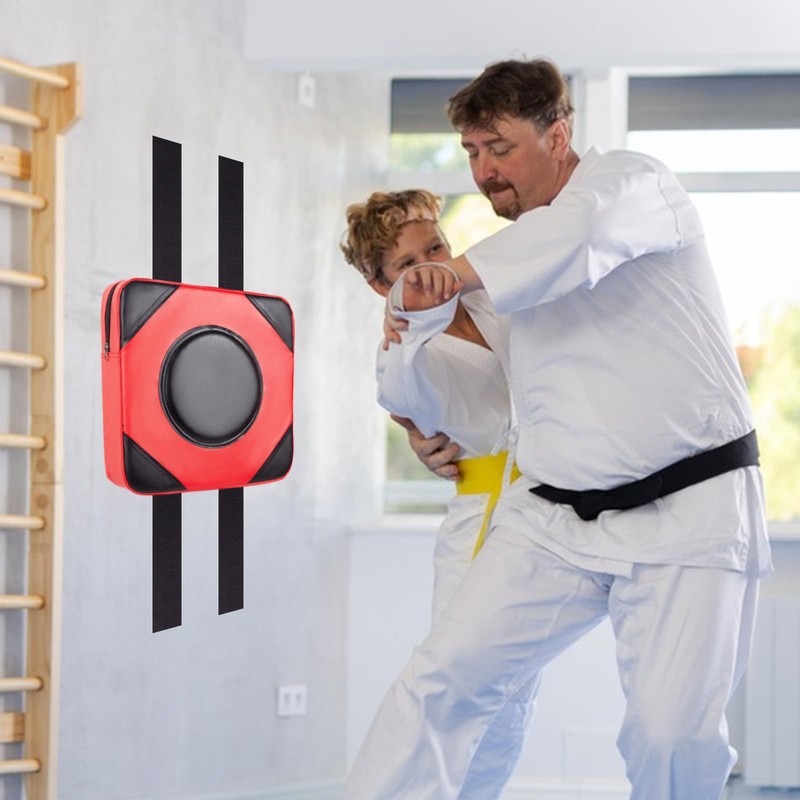 LuiceABC Boxing Wall Punch Pad, PU Leather Karate Taekwondo Boxing