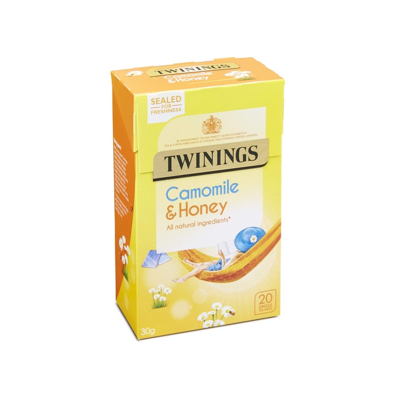 Twinings Camomile and Honey 80 Tea Bags (Multipack of 4