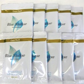 Grace Herb Blue Mallow Scent, Set of 10 Medicated Bath Salts