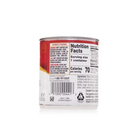 Campbell's Classic Ready to Serve Vegetable Soup, 7.25 Oz, Pack of 24