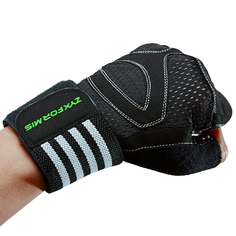Zyxformis Fitness Gloves, Training Gloves with Wrist Support for Men