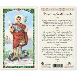 ST EXPEDITE PRAYER CARDS- PRAYER TO 25/PKG, LAMINATED