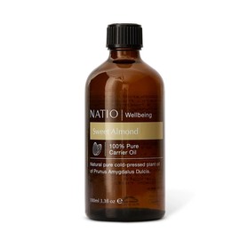 Natio Wellbeing Pure Carrier Oil - Sweet Almond 100ml