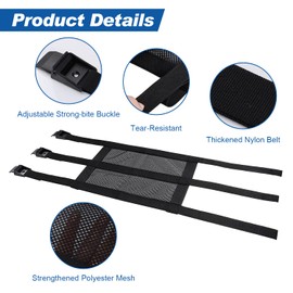 Universal Tree Stand Seat Replacement 16 X12”, Universal Fitting Replacement Tree Stand Seat Adjustable Tree Stand Seat Deer Stand Accessories for Hunting, Works On Climbing Treestands Ladder Stands