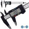 150MM 100MM 전자 디지털 게이지 섬유 측정 다이얼 캘리퍼스 미터