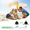 Beach Umbrella Sand Anchor, Metal Umbrella Stand, Portable Umbrella Anchor