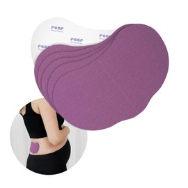 reer Pregnancy Kinesiotape, Precut Kinesiotapes for Lower Back, Elastic, Breathable, Dermatest Tested - 6 Self Application Tapes, Purple
