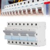 400VAC Dual Power Manual Transfer Switch DIN Rail Mount Single