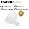 LumStory MR16 LED Bulb 5000K Daylight 12V GU5.3 Bipin Base
