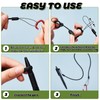 Lewtemi 10 Sets 24 Inch Pen Leash Pen Silicone Lanyard