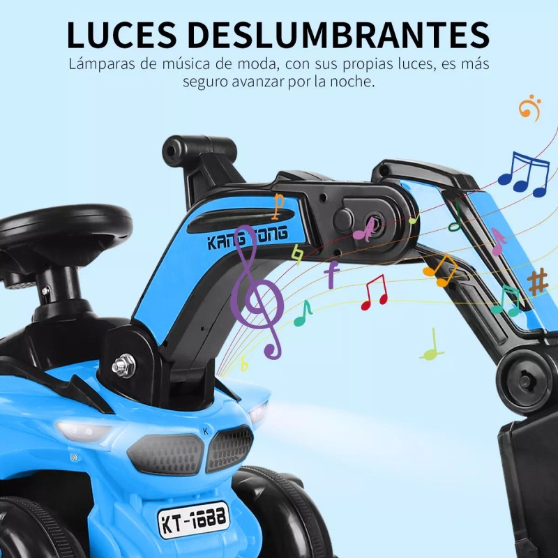 Show Me Excavadora Eléctrica Montable Para Niños