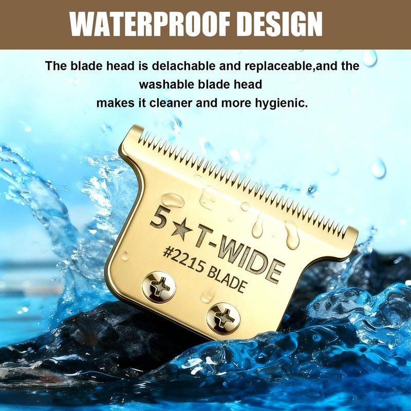 2215 Wide T Blade Replacement Compatible with Wahl 5 Star