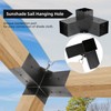 Grehitk Pergola Kit, Pergola Brackets 3-Way Right Angle Corner Bracket