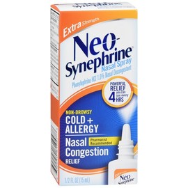 Neo-Synephrine Cold + Allergy Nasal Spray Extra Strength 0.5oz