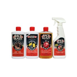 Race Glaze Ultimate- Polish, Gloss Highlighter, Car Wash, Trim & Leather Renewer