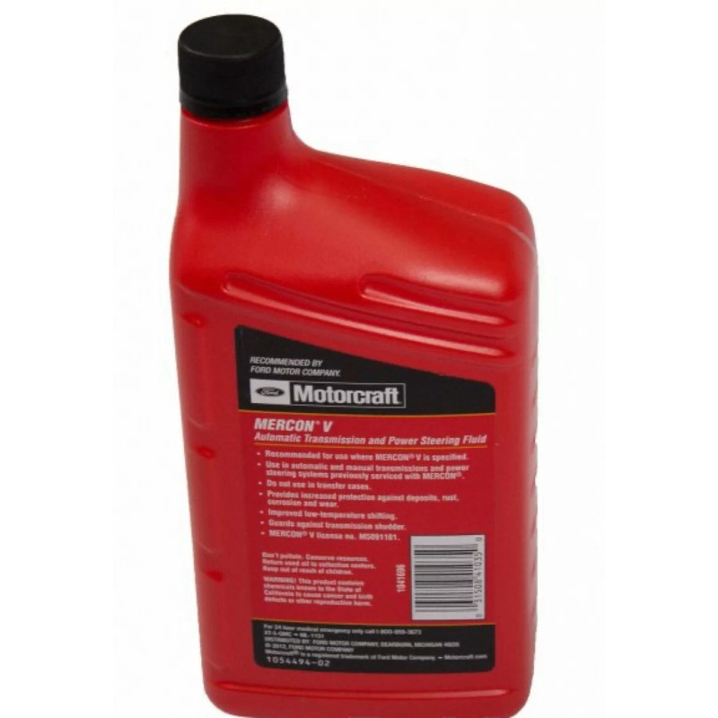 Motorcraft 5 Qt. Auto. Trans. & Power Steer Fluid Genuine