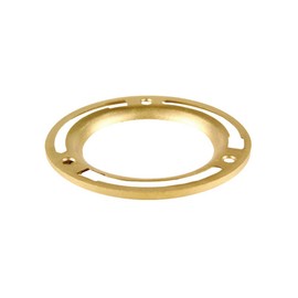 Oatey 43551 Replacement Ring, for Use with 4 in Closet Flanges, 3-Inch or 4-Inch, Brass