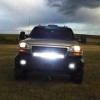 Nilight 20 Inch 420W Led Light Bar Triple Row White