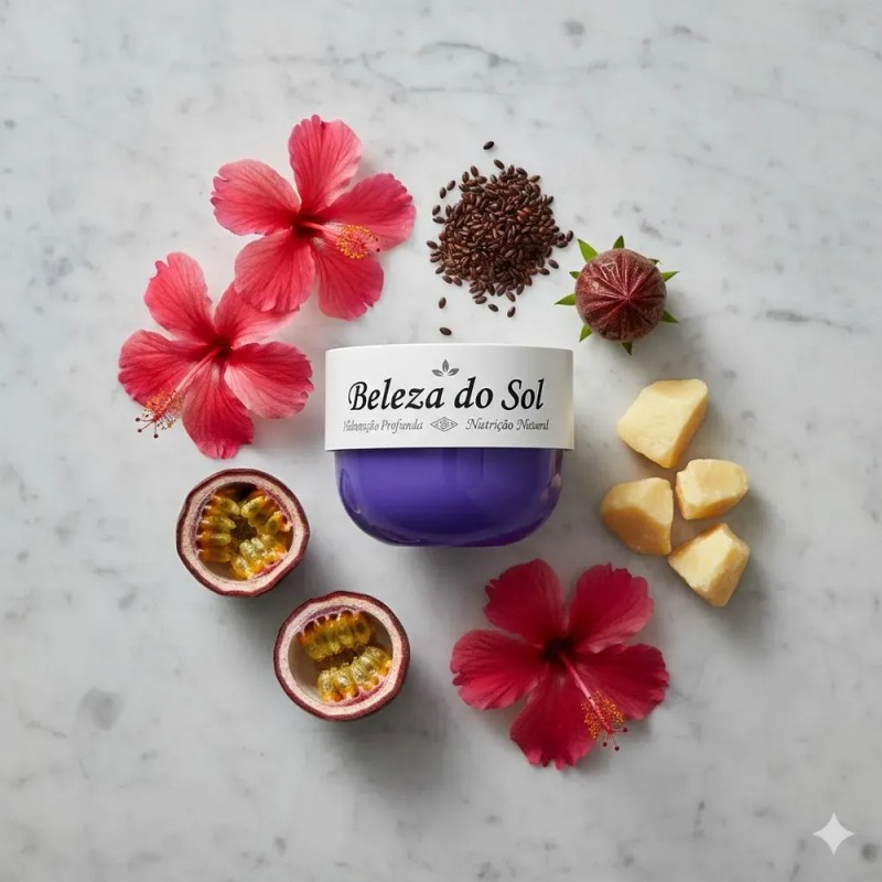 Crema Nutritiva Prebiótica Efecto Calma Beleza Do Sol 240 Ml