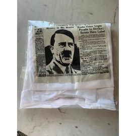 Hitler DEAD WW II T-shirt (orig newspaper) NEW 2XL 100% cotton have all sizes