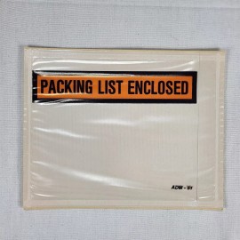 Unbranded Pressure Sensitive Packing List Envelopes 4.5"x5.5" External ADM-51 1000-Ct Case