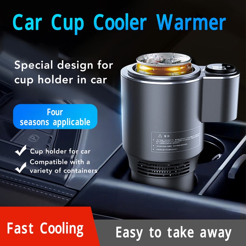 Car Cup Cooler Warmer Portable Smart Heating Cooling Cup Perfect