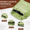 2 Pack Reusable Bread Bags for Homemade Bread with Beeswax