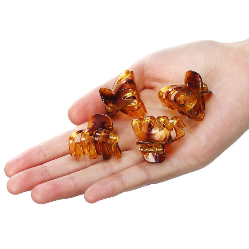24 Pack 3 cm Mini Grip Octopus Clip Spider Jaw